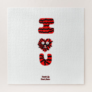 I Fuzzy U Puzzle (50.8 cm x 50.8 cm)