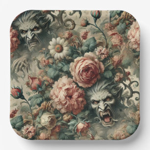 I Gave It Prey – Gothic Victorian Paper Plate