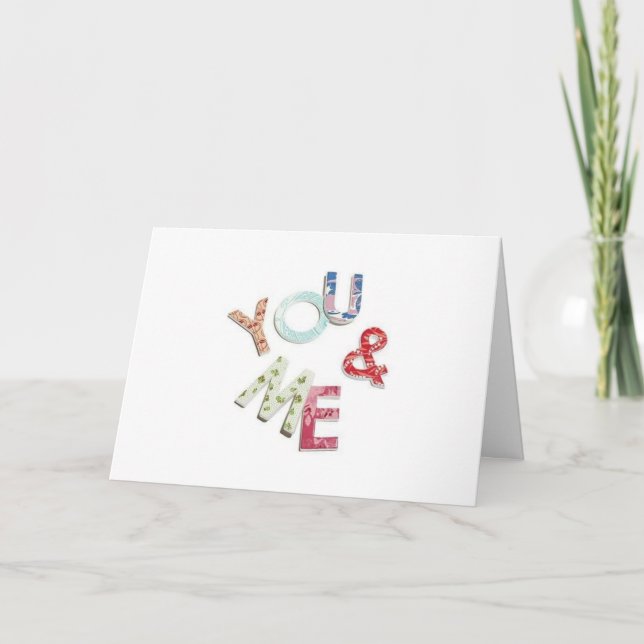 I GET A "GLOW" JUST THINKING OF YOU AT CHRISTMAS HOLIDAY CARD (Front)