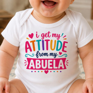 I Get My Attitude From My Abuela Bodysuit