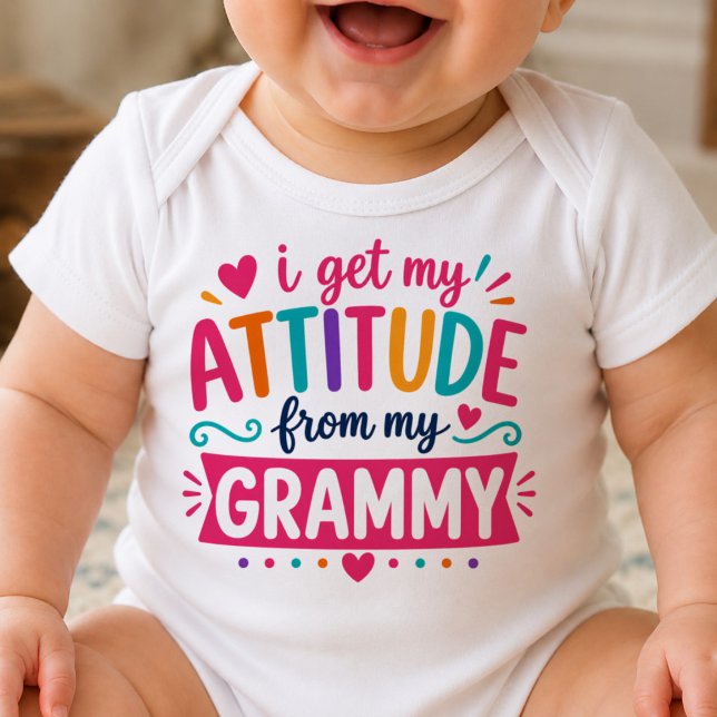 I Get My Attitude From My Grammy Bodysuit (Creator Uploaded)