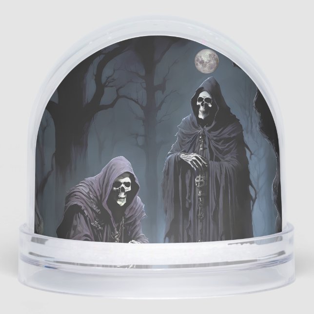 I Gets Chills in the Pale Moonlight Snowglobe (Front)