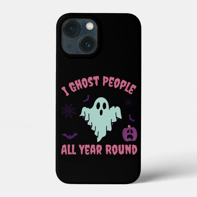 I Ghost People All Year Round Halloween Case-Mate iPhone Case (Back)