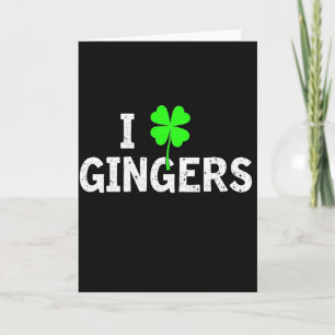 I Gingers Clover Card