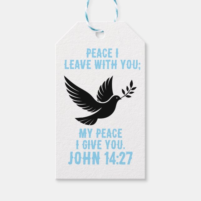 I give you Peace Gift Tag