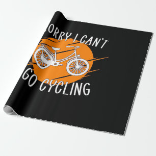 I Go Cycling Wrapping Paper