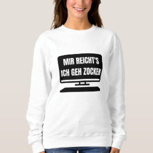 I Go Gaming Computer Play Gaming Gamer Sweatshirt