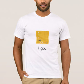'I go.' Go (game) shirt