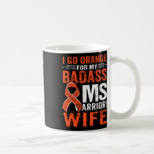 I Go Orange For My Badass Ms Warrior Wife Multiple Coffee Mug