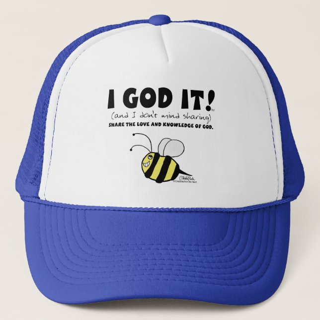 I GOD IT! TRUCKER HAT (Front)