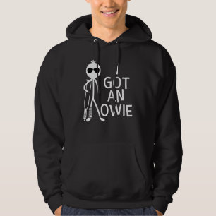 I Got An Owie Broken Leg Bones Foot Injury Recover Hoodie
