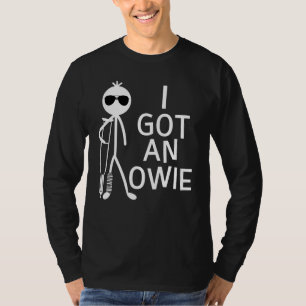 I Got An Owie Broken Leg Bones Foot Injury Recover T-Shirt