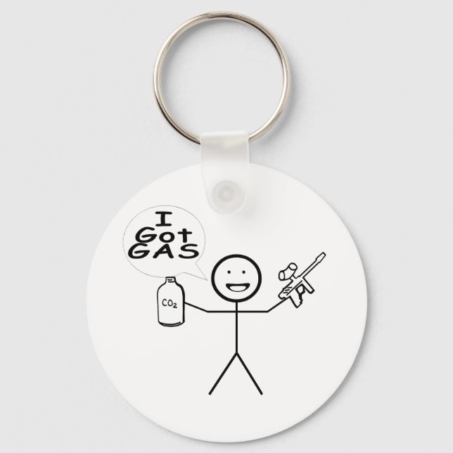 I Got Gas Key Ring (Front)