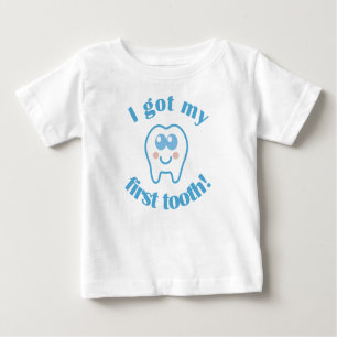 I Got My First Tooth Baby T-Shirt