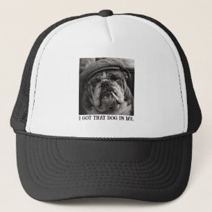 I Got That Dog In Me Custom Funny Dog Picture Gift Trucker Hat