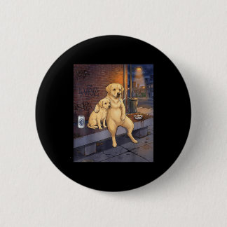 I Got That Dog In Me Funny Labrador Retriever Smok 6 Cm Round Badge