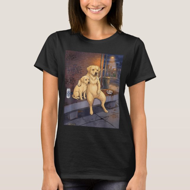 I Got That Dog In Me Funny Labrador Retriever Smok T-Shirt (Front)