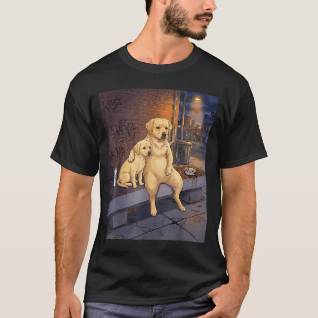 I Got That Dog In Me Funny Labrador Retriever Smok T-Shirt (Front)