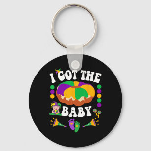 I Got The Byby Cute Happy Mardi Gras Carnival  Key Ring