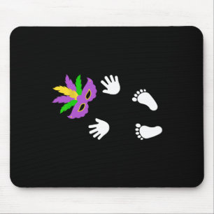 I Got The Byby Happy Mardi Gras Carnival Mouse Pad