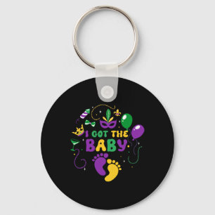 I Got The Byby Mardi Gras Carnival Celebration  Key Ring