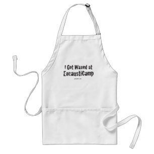 I Got Waxed apron