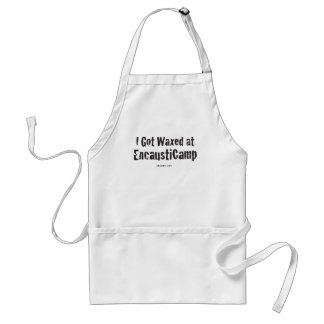 I Got Waxed apron