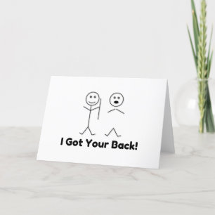 I Got Your Back Holiday Card