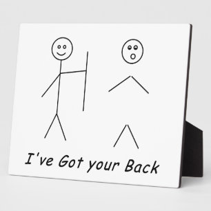 I got your Back Plaque