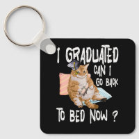 I Graduated Can I Go Back To Bed Now Cat Lover Gra