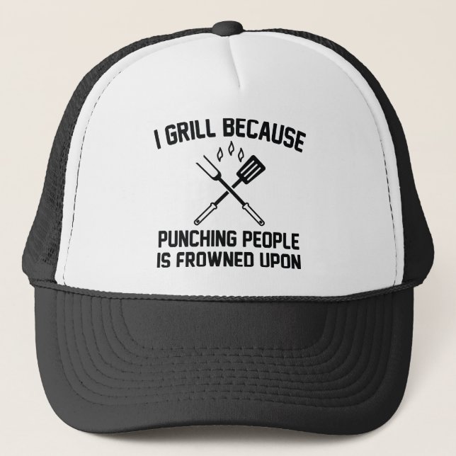 I Grill Trucker Hat (Front)