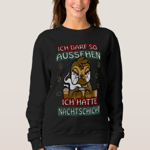 I Had Night Shift Coffee Tired Sloth Sweatshirt