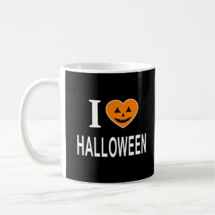 I ❤️ HALLOWEEN I LOVE HALLOWEEN I HEART HALLOWEEN COFFEE MUG