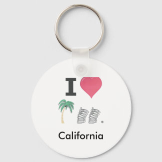 I Hart Palm Springs Key Ring