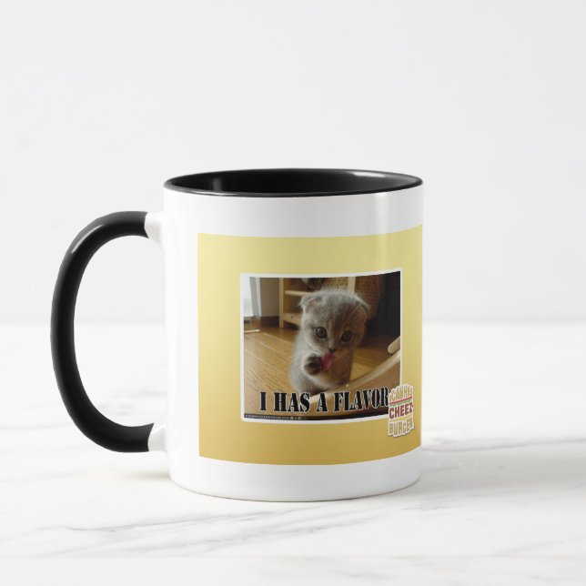 I has a flavour mug (Left)