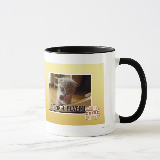 I has a flavour mug (Right)