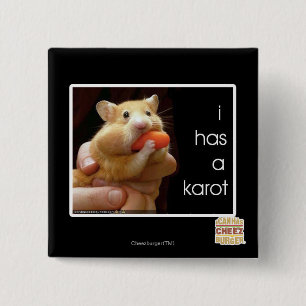 I has a karot 15 cm square badge