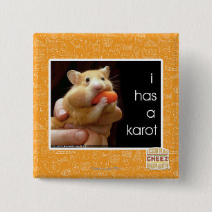 I has a karot 15 cm square badge