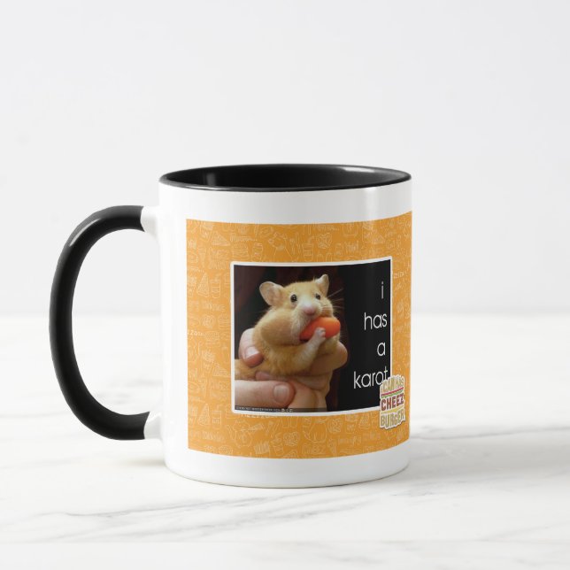 I has a karot mug (Left)