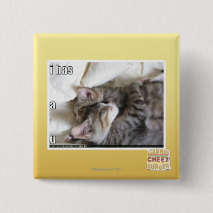 I has a u 15 cm square badge