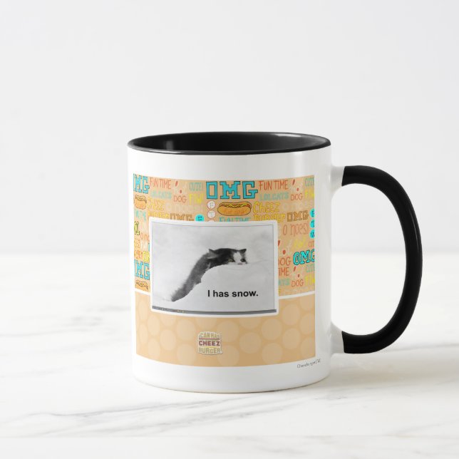 I has snow. mug (Right)