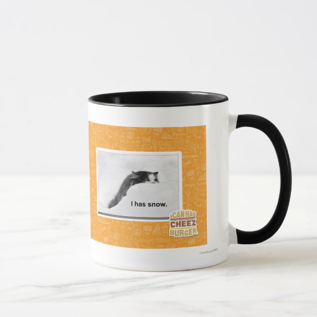 I has snow. mug (Right)