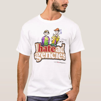 I Hate Ad Agencies Team Logo Tee