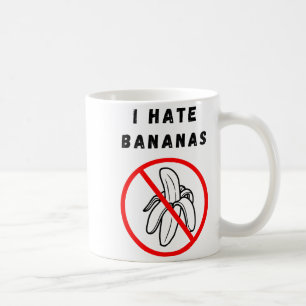 I Hate Bananas Coffee Mug