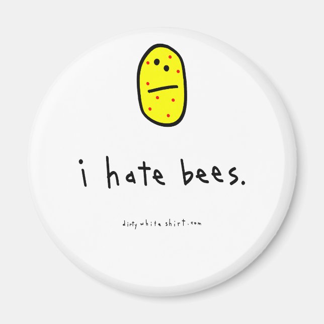 i hate bees. magnet (Front)