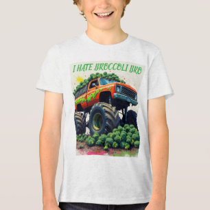 I hate broccoli bro Tri-Blend shirt