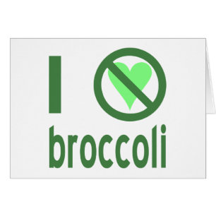I Hate Broccoli Green Text