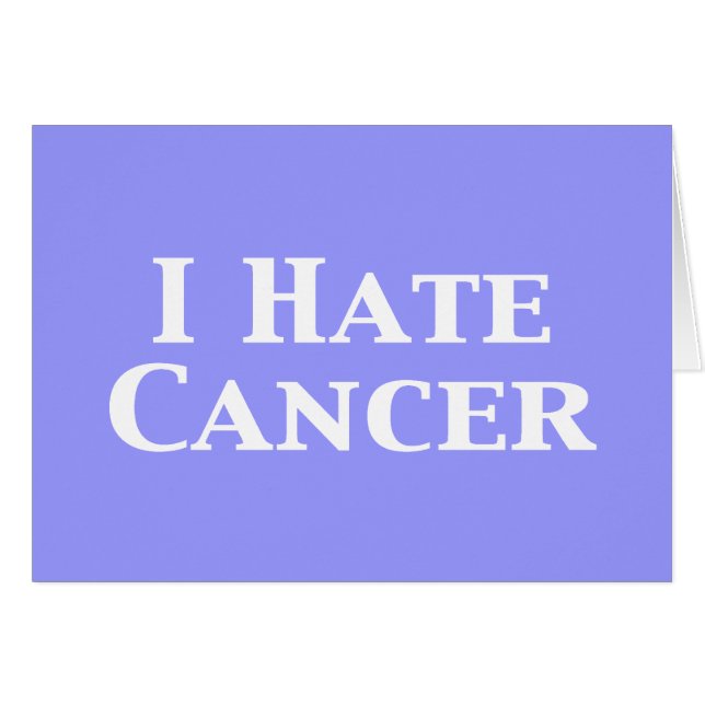 I Hate Cancer Gifts (Front Horizontal)