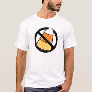 I Hate Candy Corn Funny Kids Adults Halloween T-Shirt