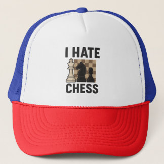 I Hate Chess Trucker Hat